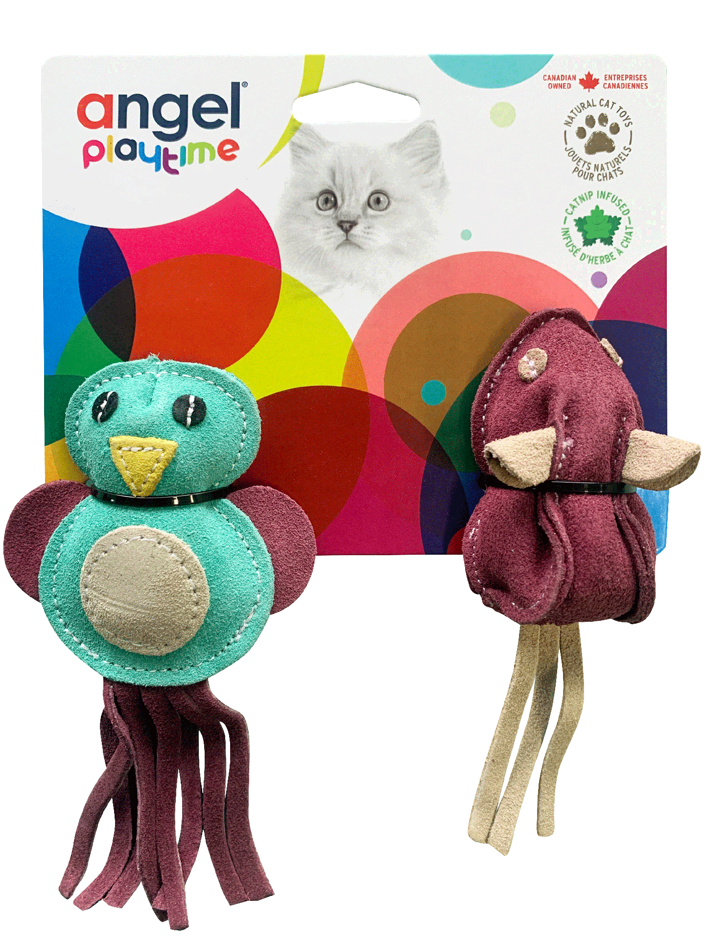 Urban Critters Natural Cat Toy