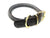 Oxford Rolled Leather Dog Collar