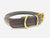 Oxford Rolled Leather Dog Collar